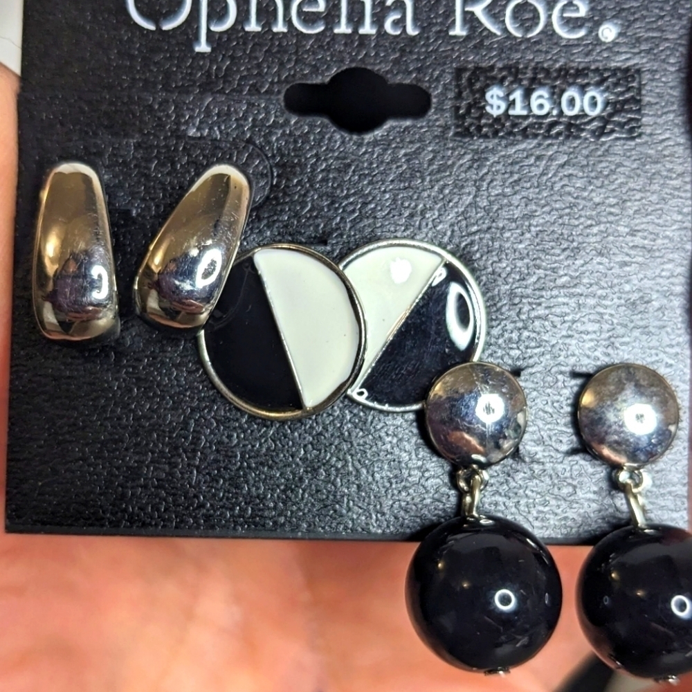 Ophelia Roe Earring Trio‎